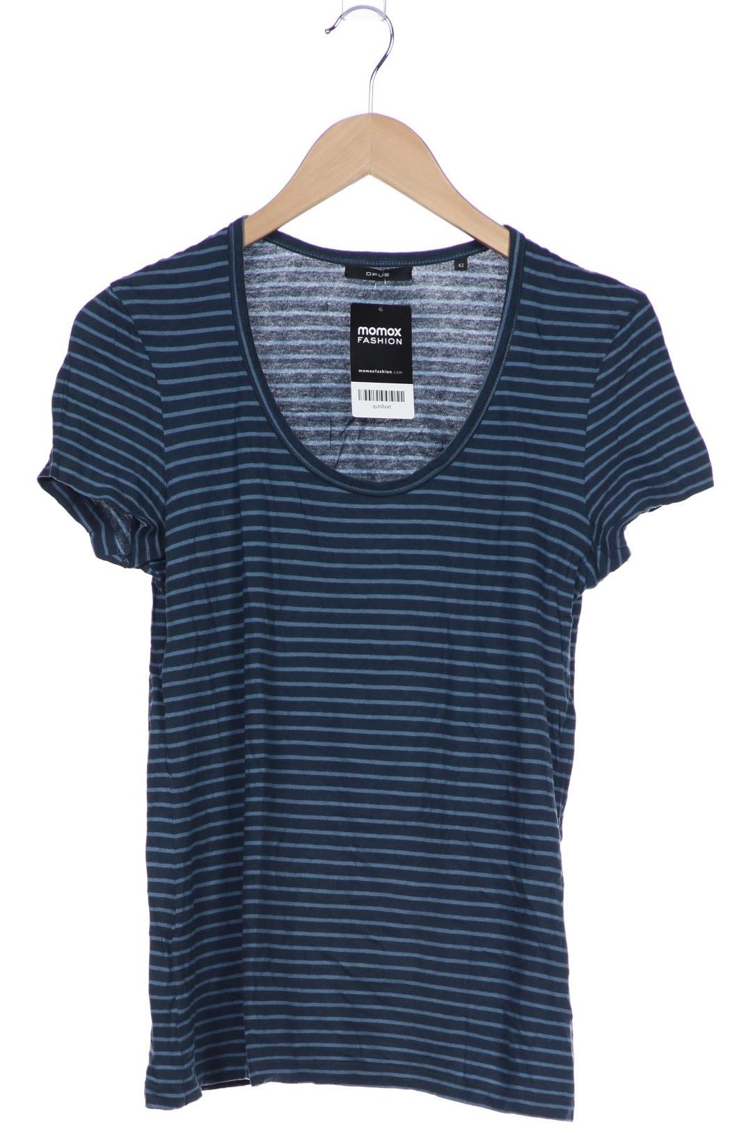 

Opus Damen T-Shirt, blau, Gr. 42