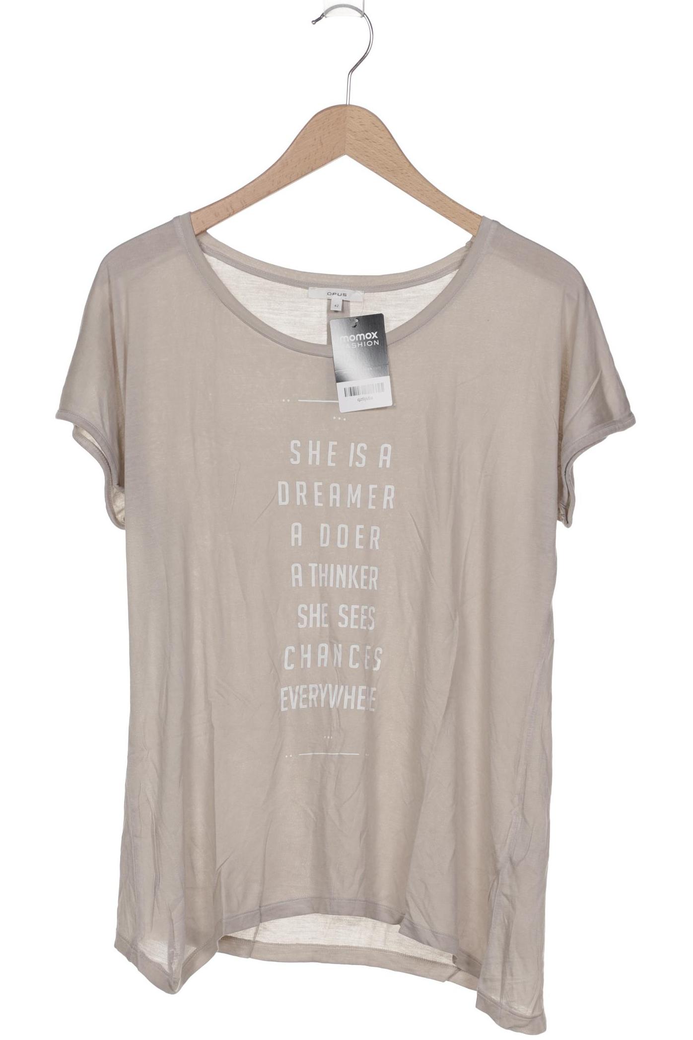 

Opus Damen T-Shirt, grau, Gr. 42