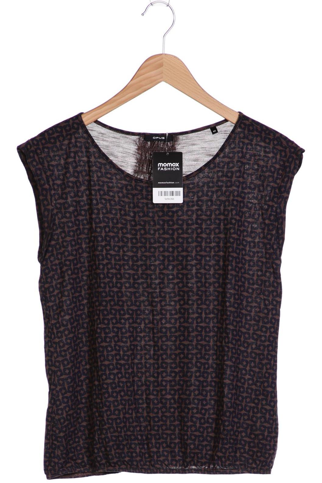 

Opus Damen T-Shirt, braun, Gr. 40