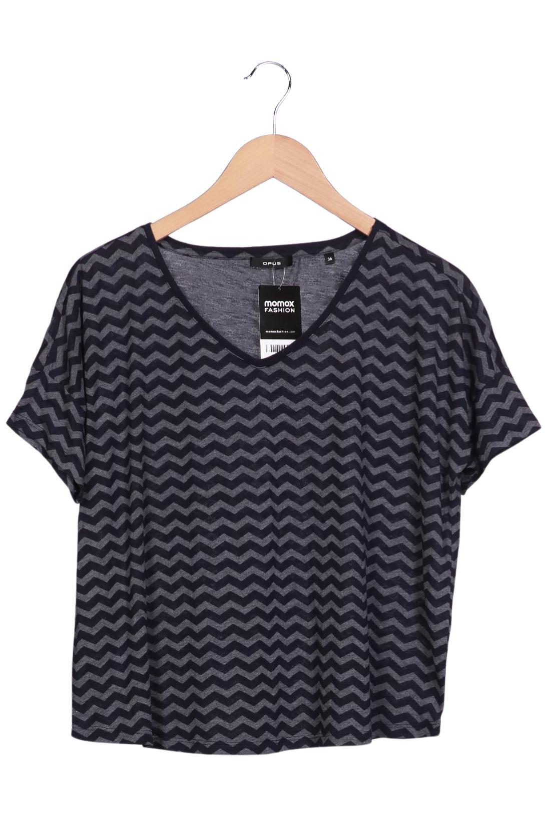 

Opus Damen T-Shirt, marineblau, Gr. 36