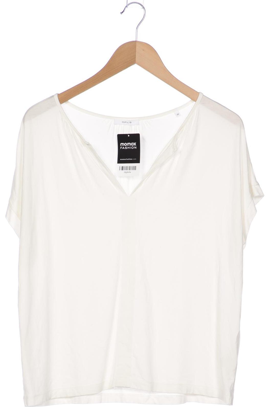 

Opus Damen T-Shirt, weiß, Gr. 38