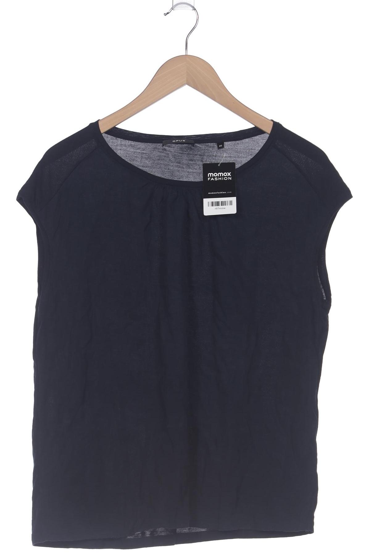 

Opus Damen T-Shirt, marineblau, Gr. 40