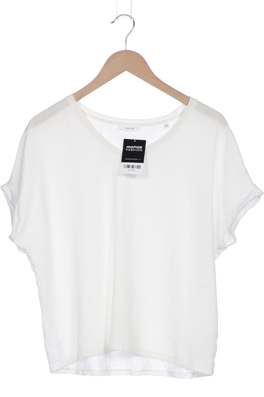 

Opus Damen T-Shirt, weiß, Gr. 38