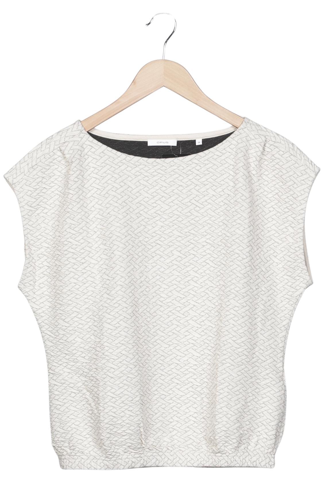 

Opus Damen T-Shirt, cremeweiß, Gr. 38