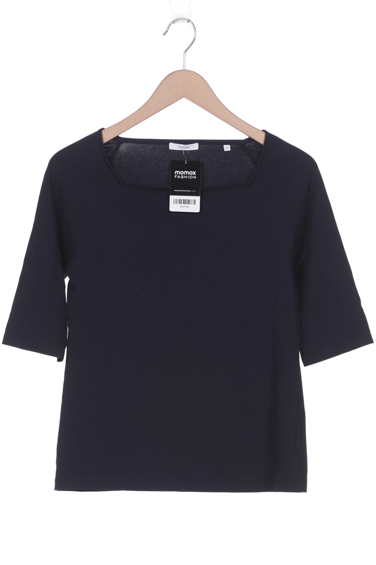 

Opus Damen T-Shirt, marineblau