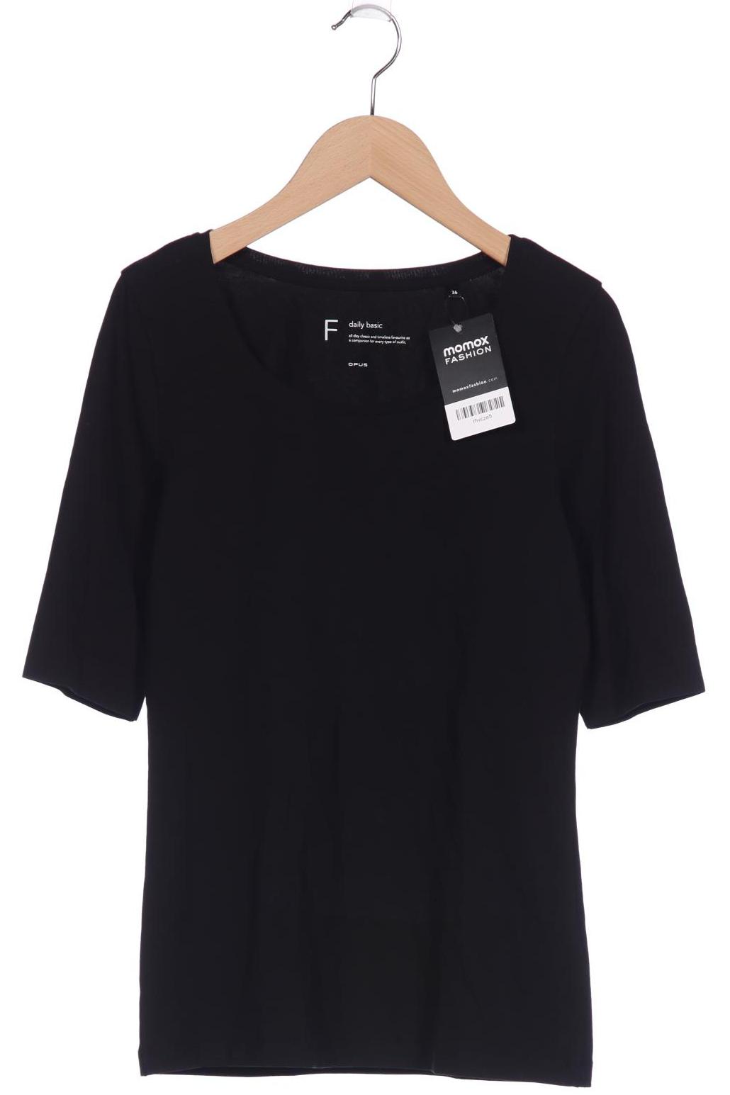 

Opus Damen T-Shirt, schwarz, Gr. 36