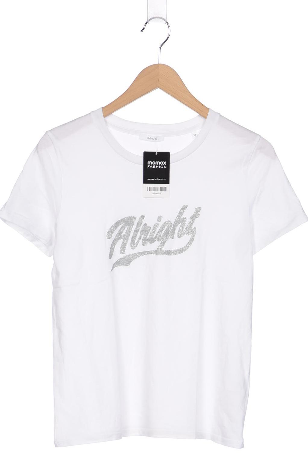 

Opus Damen T-Shirt, weiß, Gr. 38