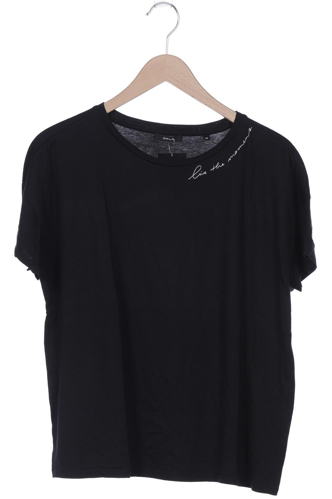 

Opus Damen T-Shirt, schwarz, Gr. 44