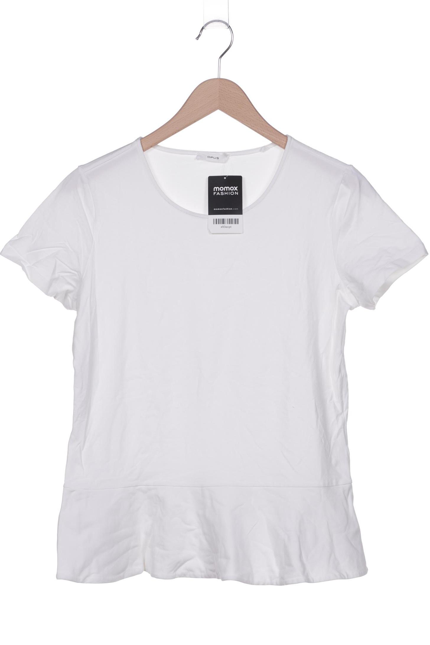 

Opus Damen T-Shirt, weiß, Gr. 42
