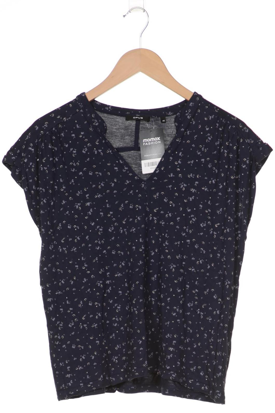 

Opus Damen T-Shirt, marineblau, Gr. 40