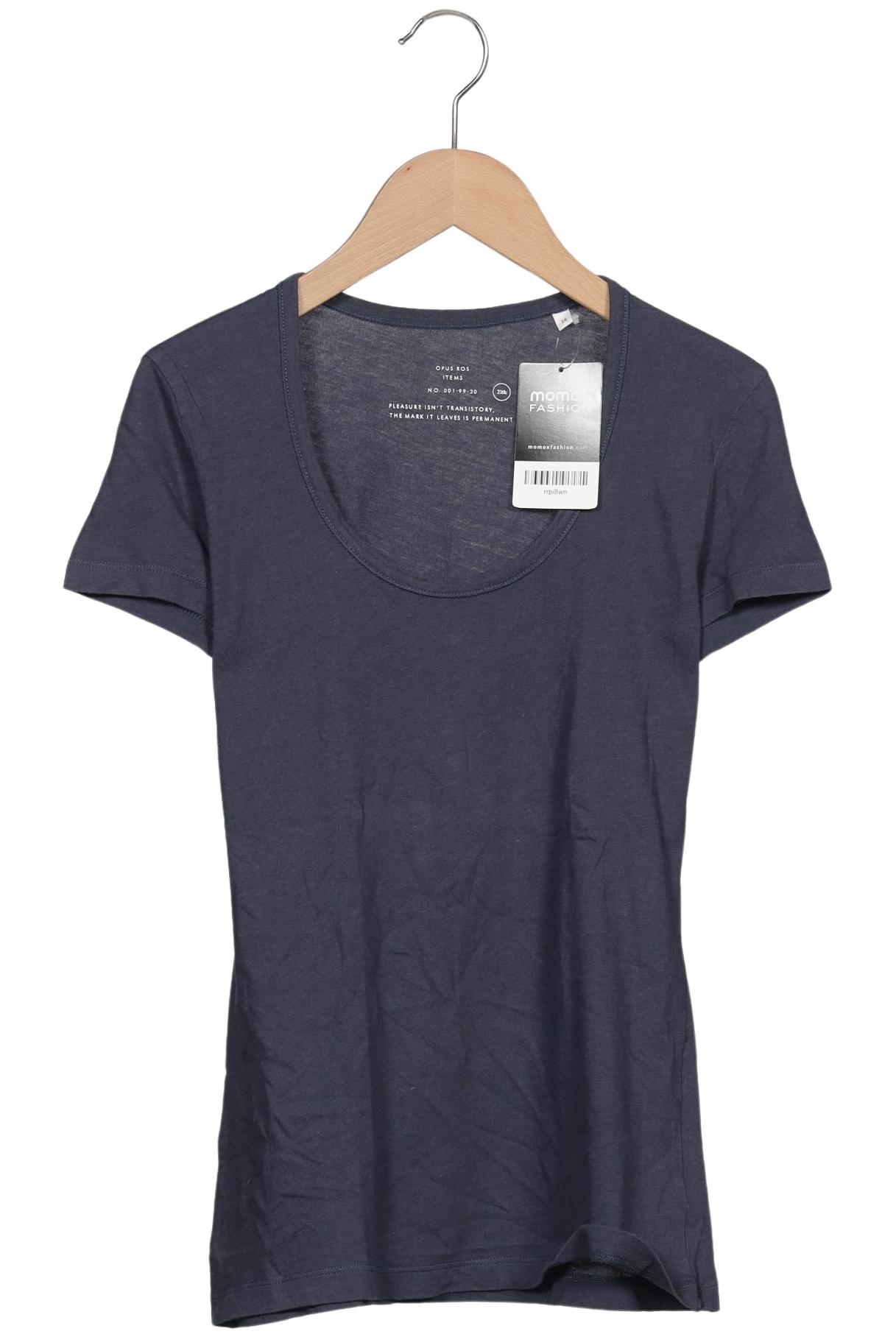 

Opus Damen T-Shirt, marineblau, Gr. 36