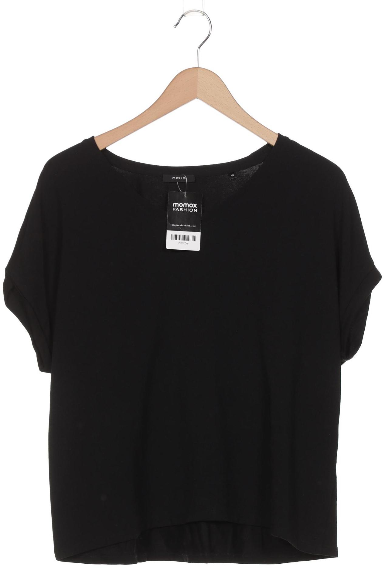

Opus Damen T-Shirt, schwarz, Gr. 40