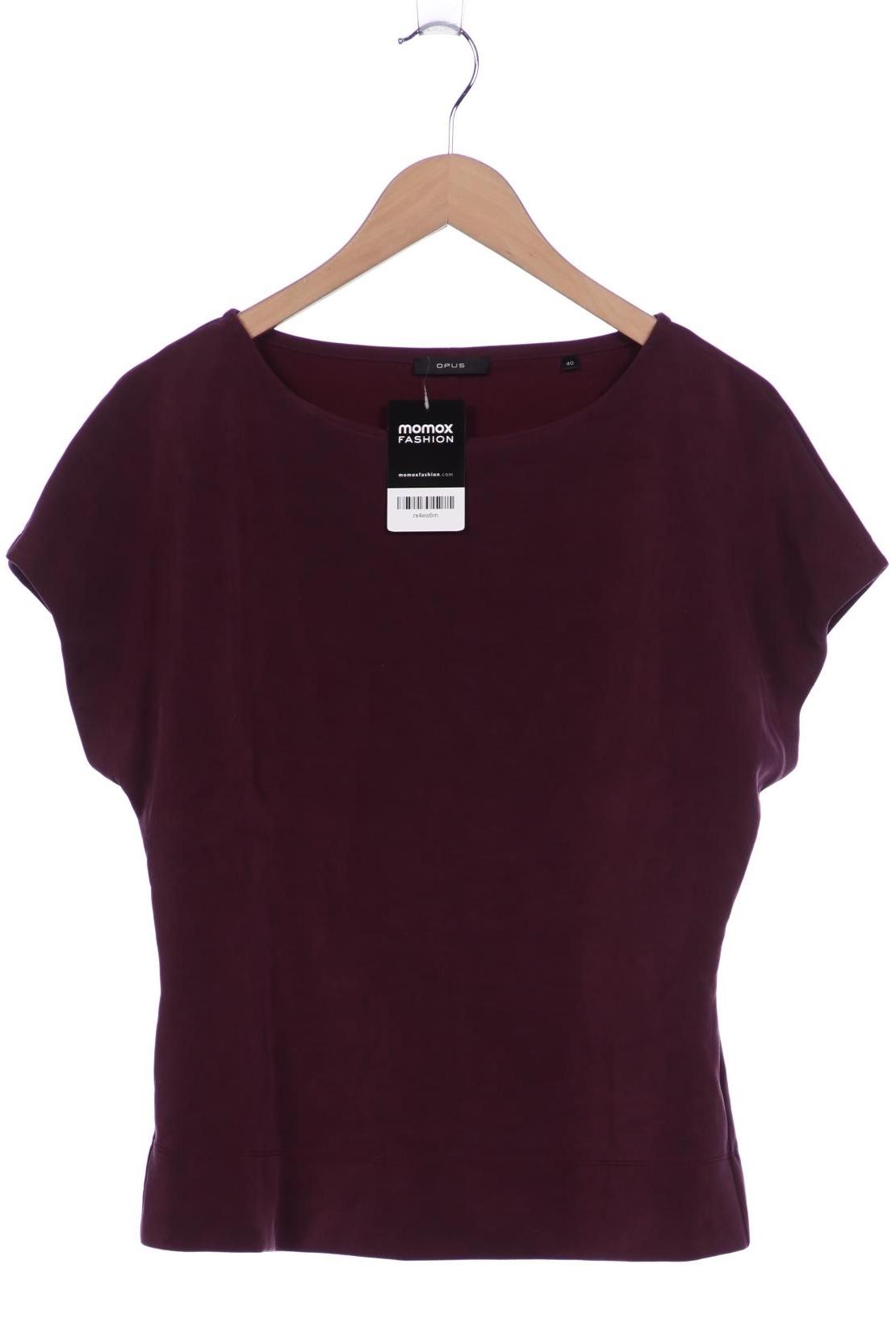 

Opus Damen T-Shirt, bordeaux, Gr. 40