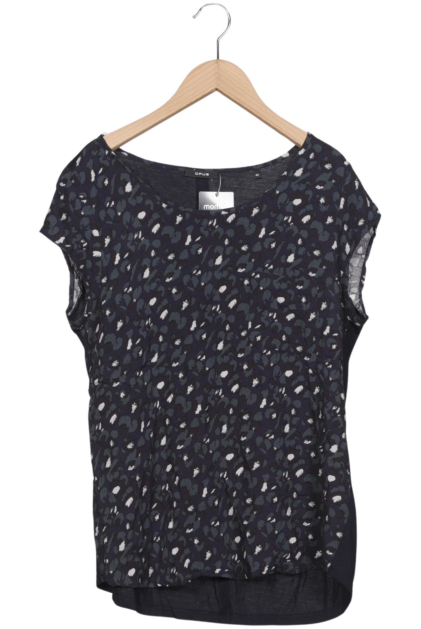 

Opus Damen T-Shirt, marineblau, Gr. 40