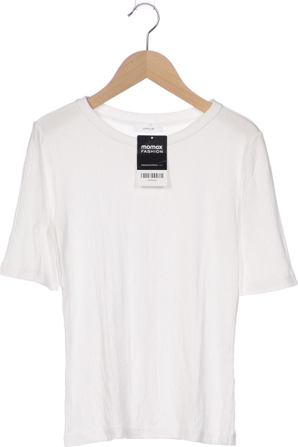 

Opus Damen T-Shirt, weiß, Gr. 36
