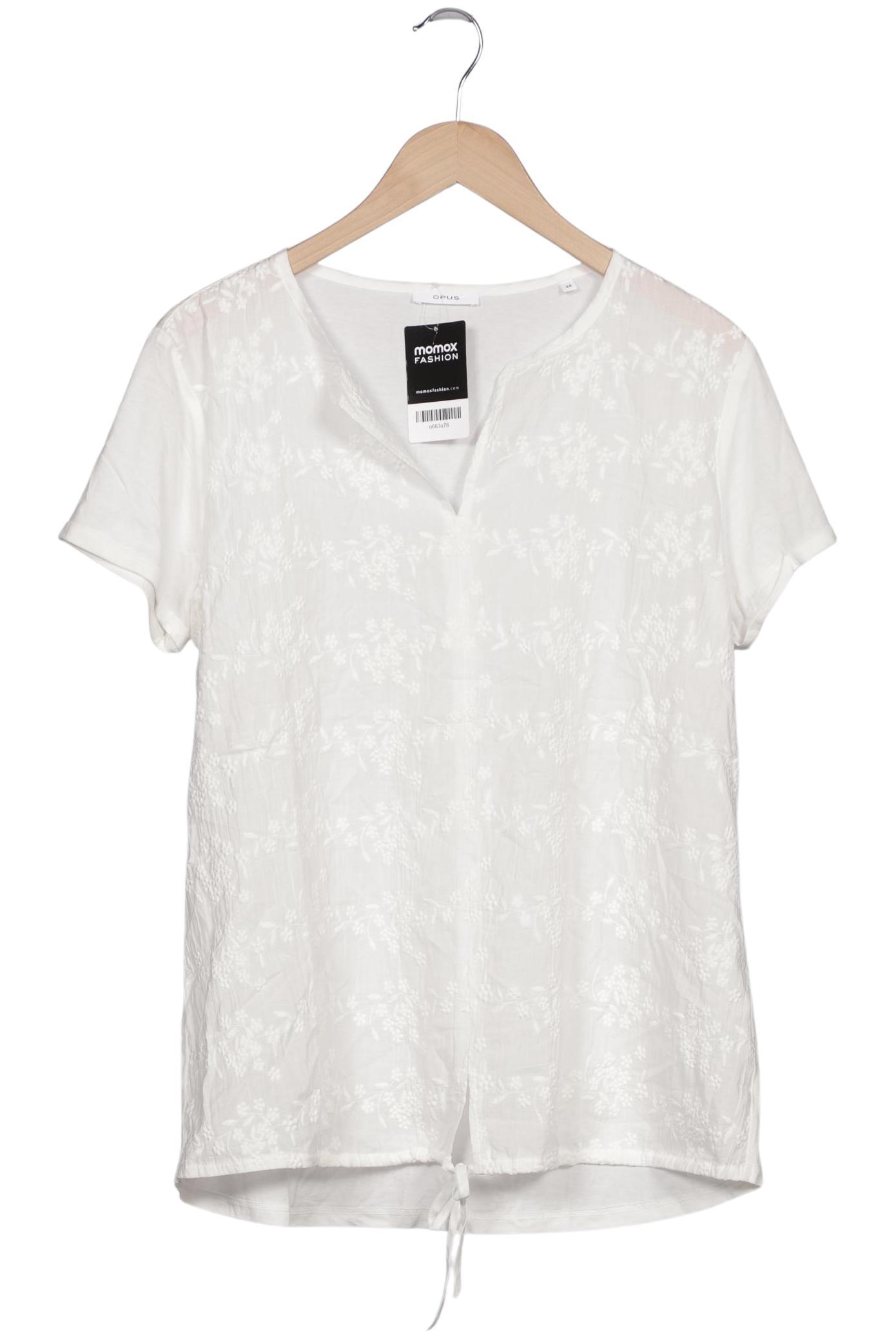 

Opus Damen T-Shirt, weiß, Gr. 44