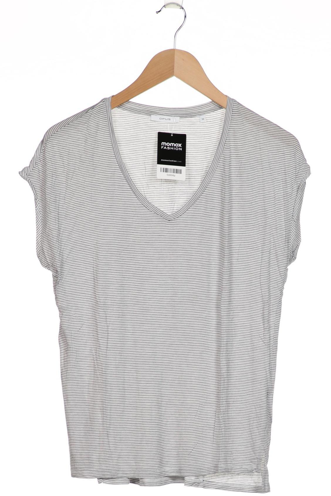 

Opus Damen T-Shirt, weiß, Gr. 36