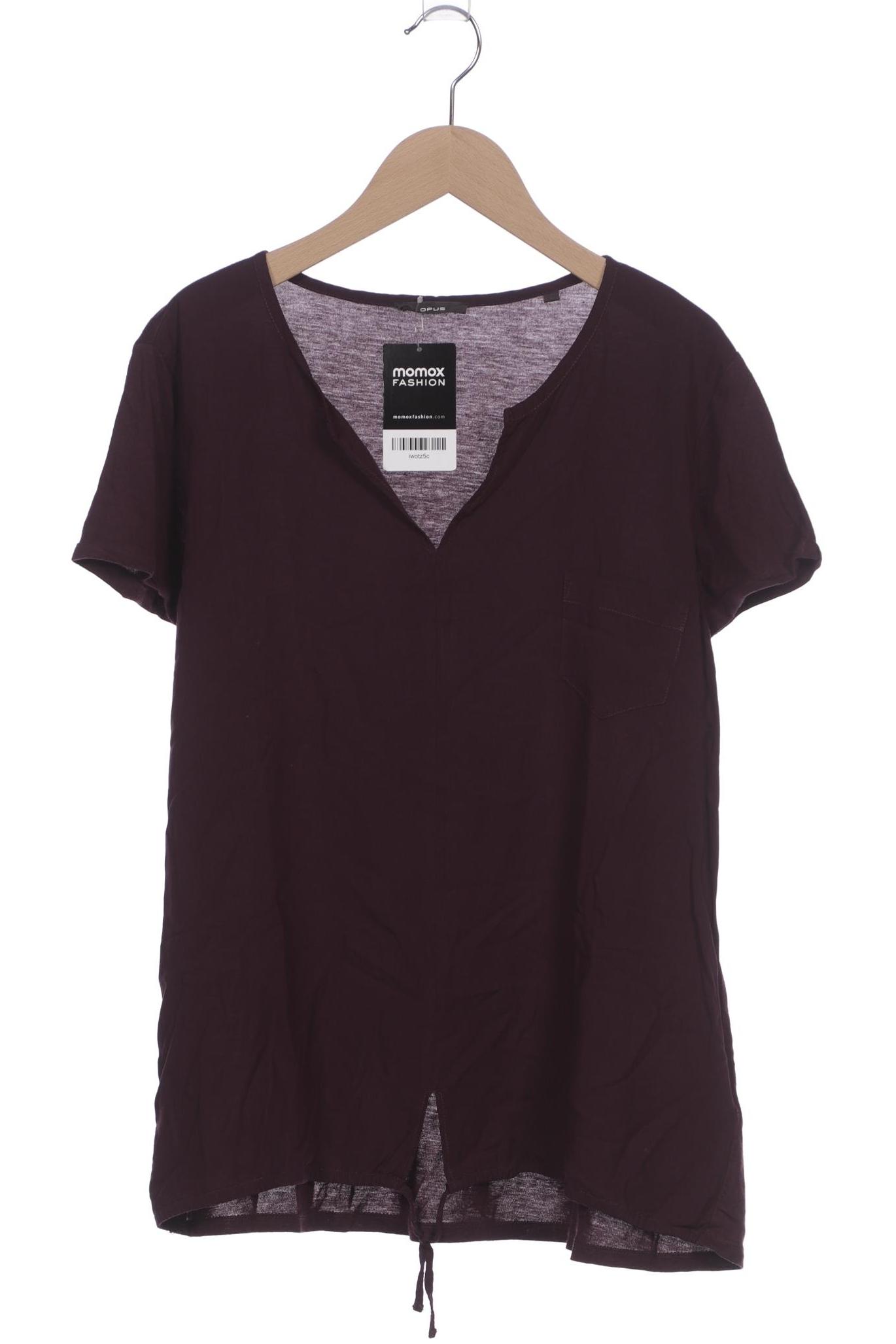 

Opus Damen T-Shirt, bordeaux, Gr. 42