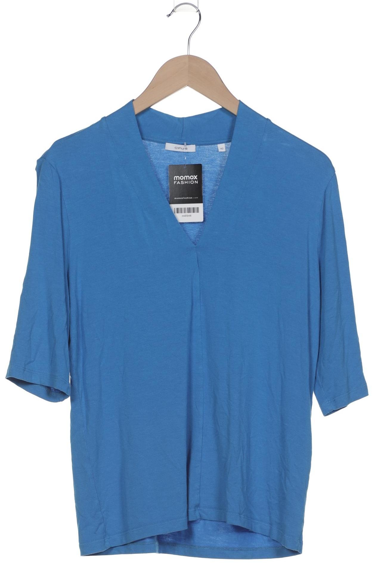 

Opus Damen T-Shirt, blau, Gr. 42