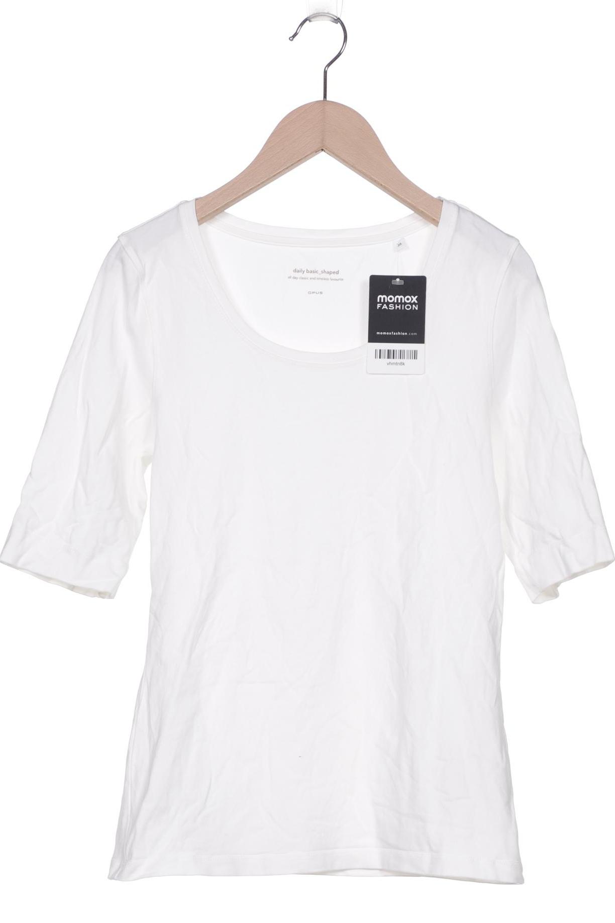 

Opus Damen T-Shirt, weiß, Gr. 36