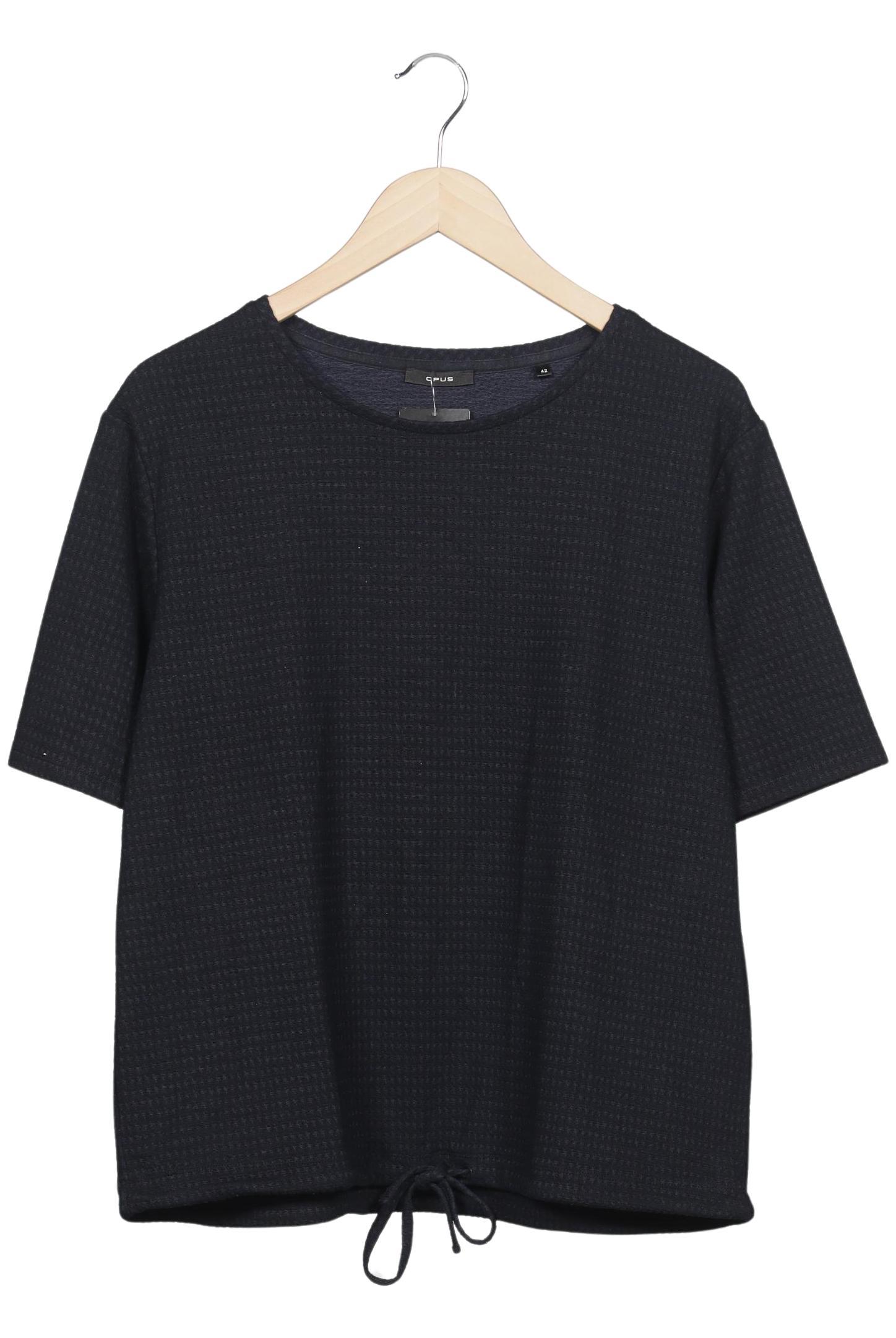 

Opus Damen T-Shirt, marineblau, Gr. 42