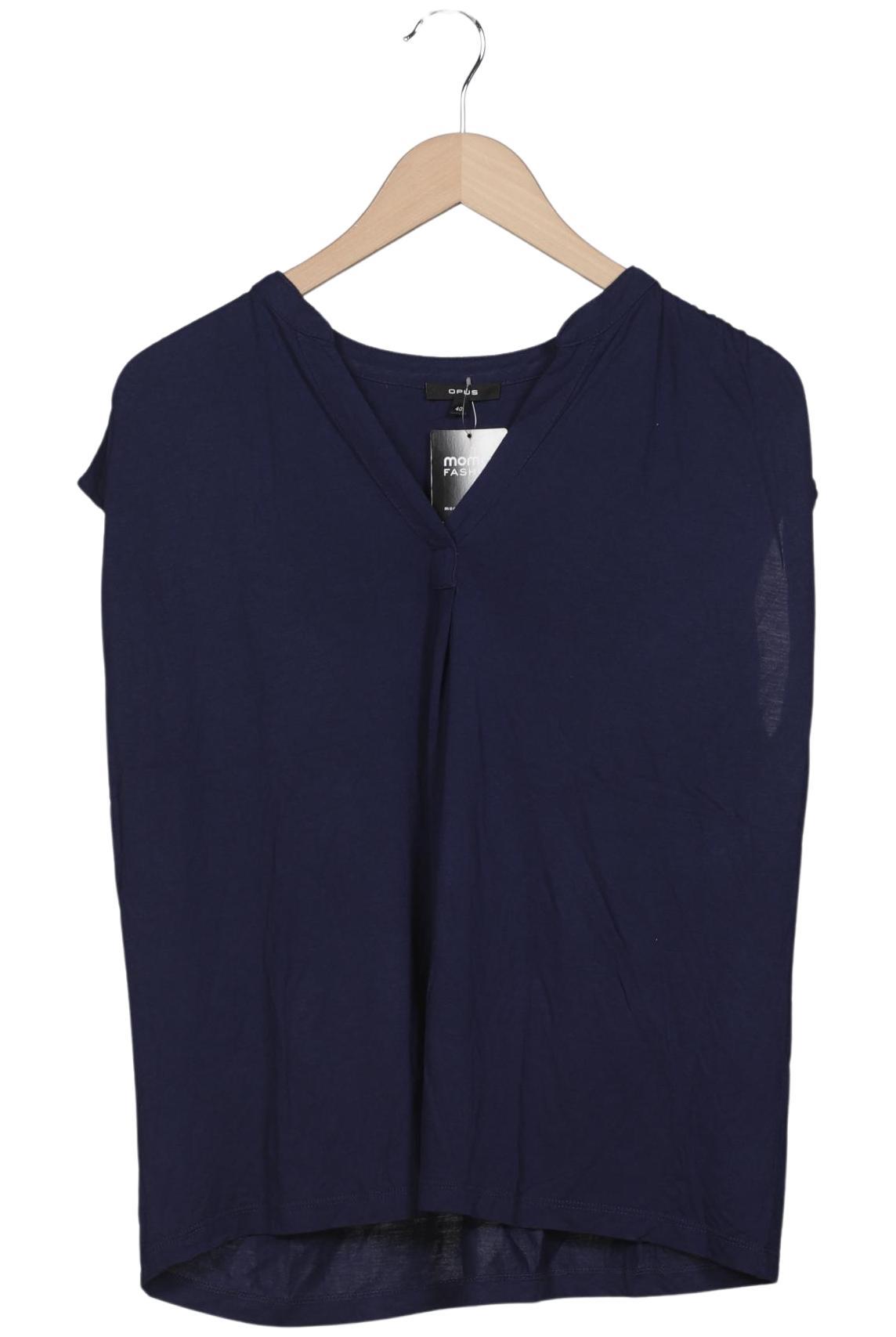 

Opus Damen T-Shirt, marineblau, Gr. 40