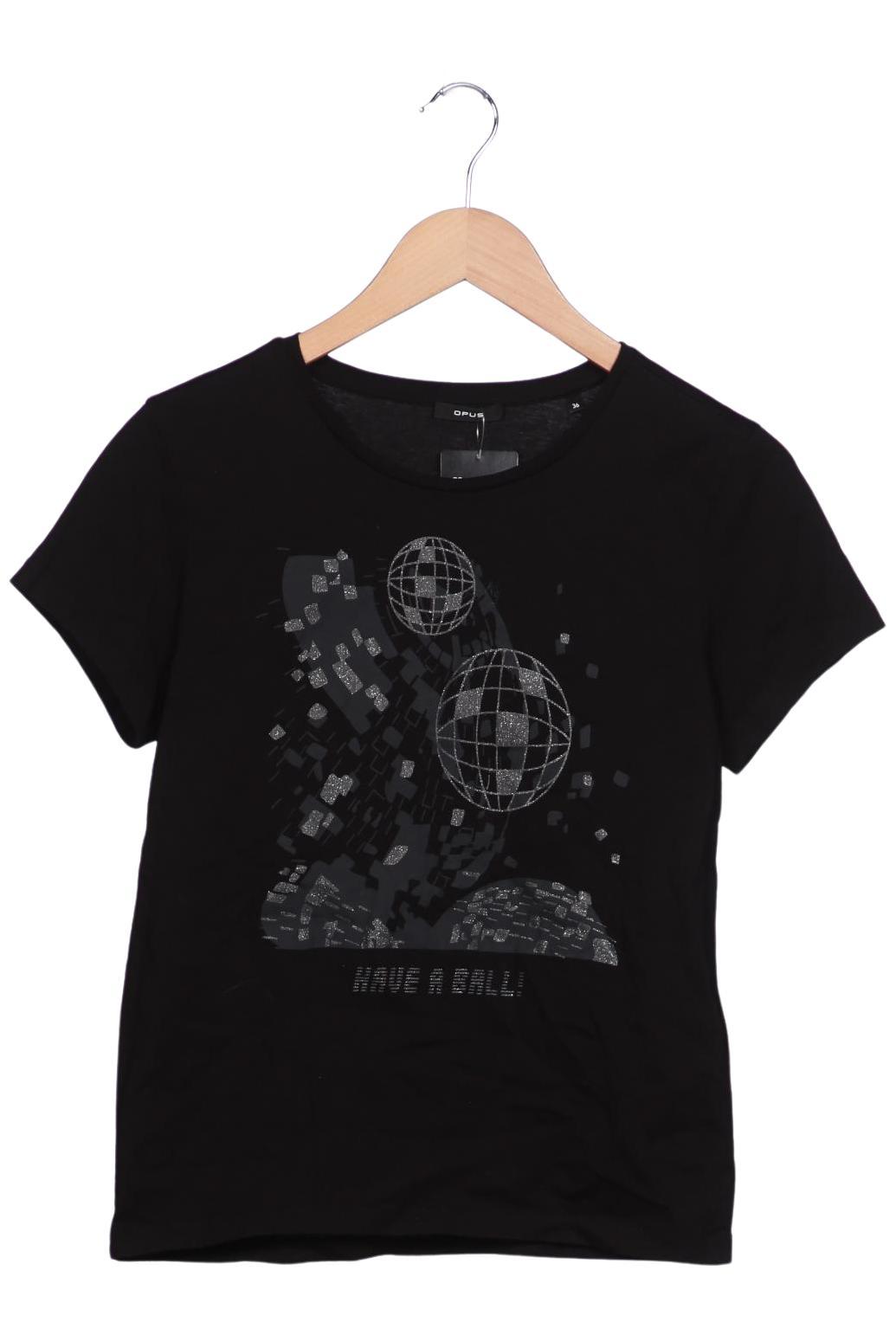 

Opus Damen T-Shirt, schwarz, Gr. 36