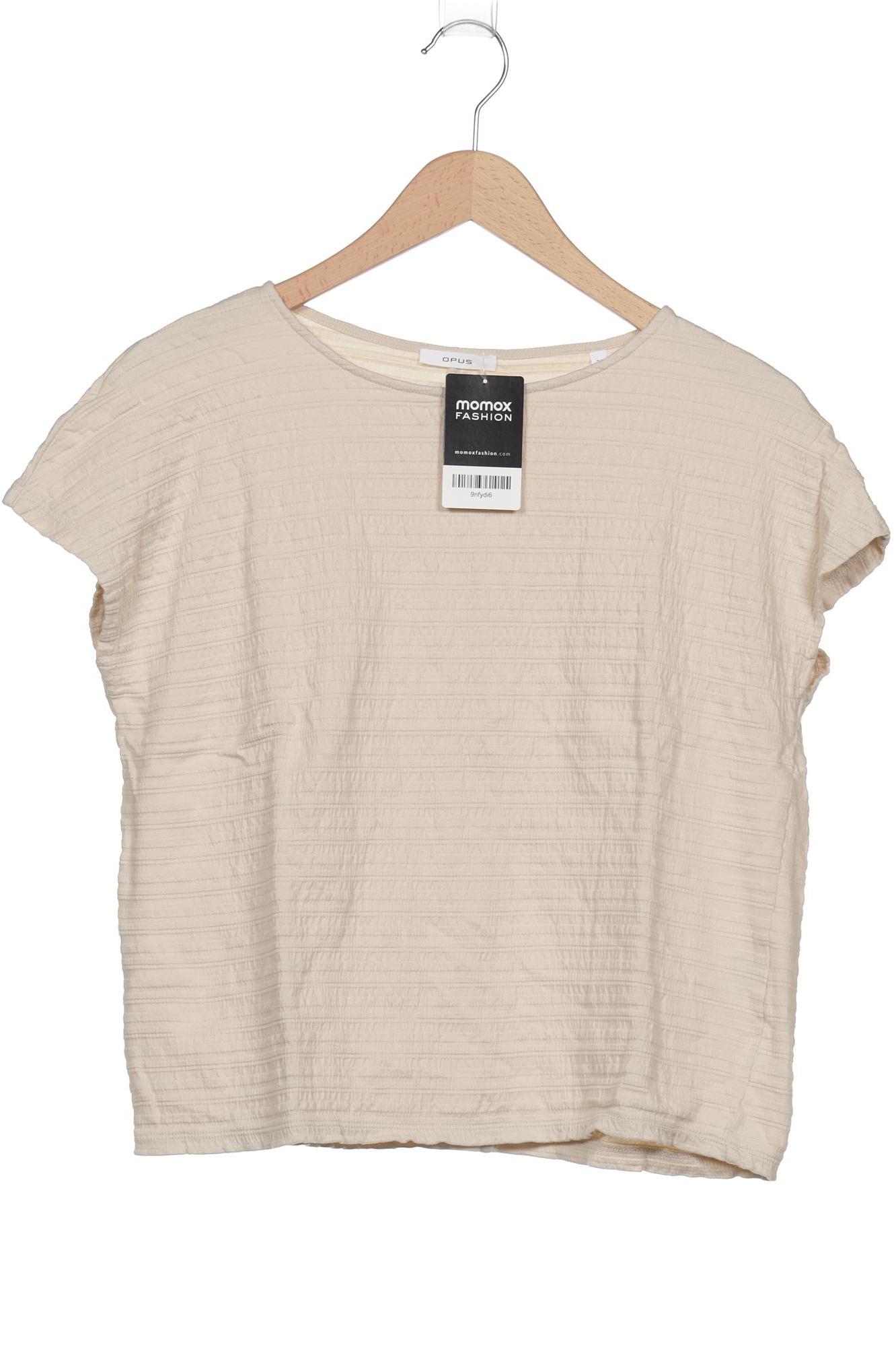 

Opus Damen T-Shirt, beige, Gr. 36