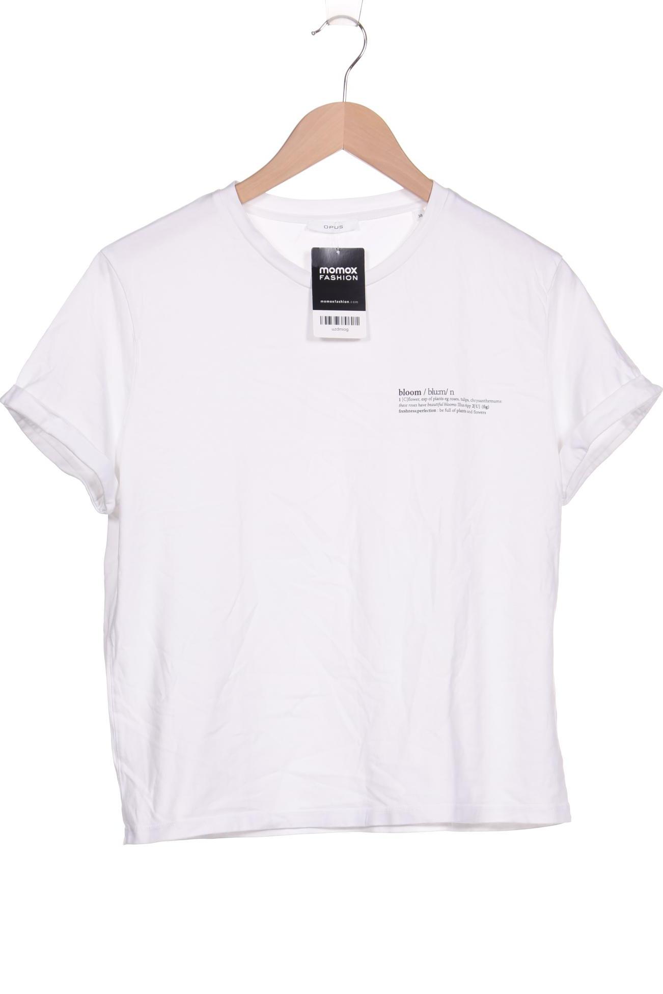 

Opus Damen T-Shirt, weiß, Gr. 38