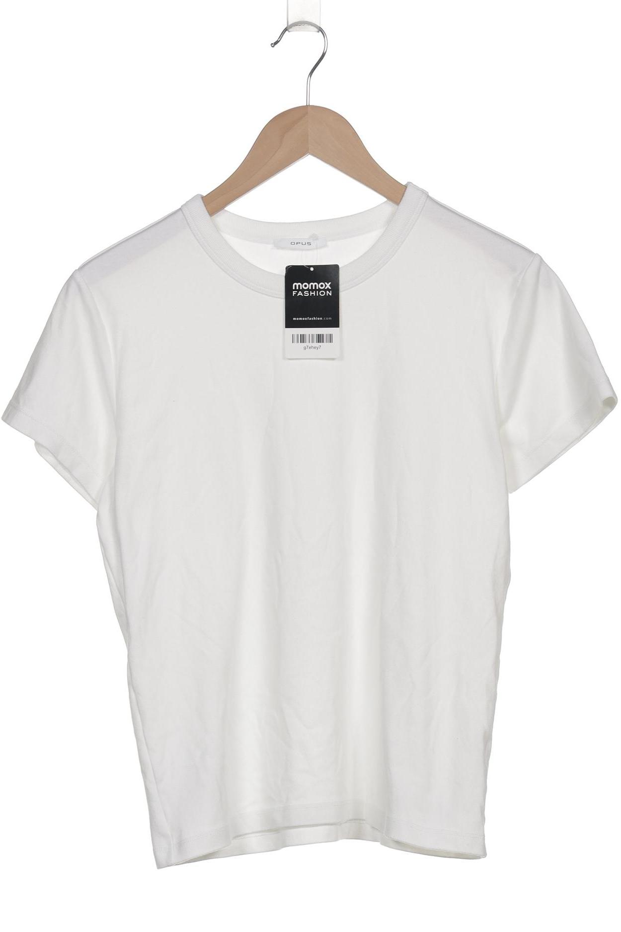 

Opus Damen T-Shirt, weiß, Gr. 40