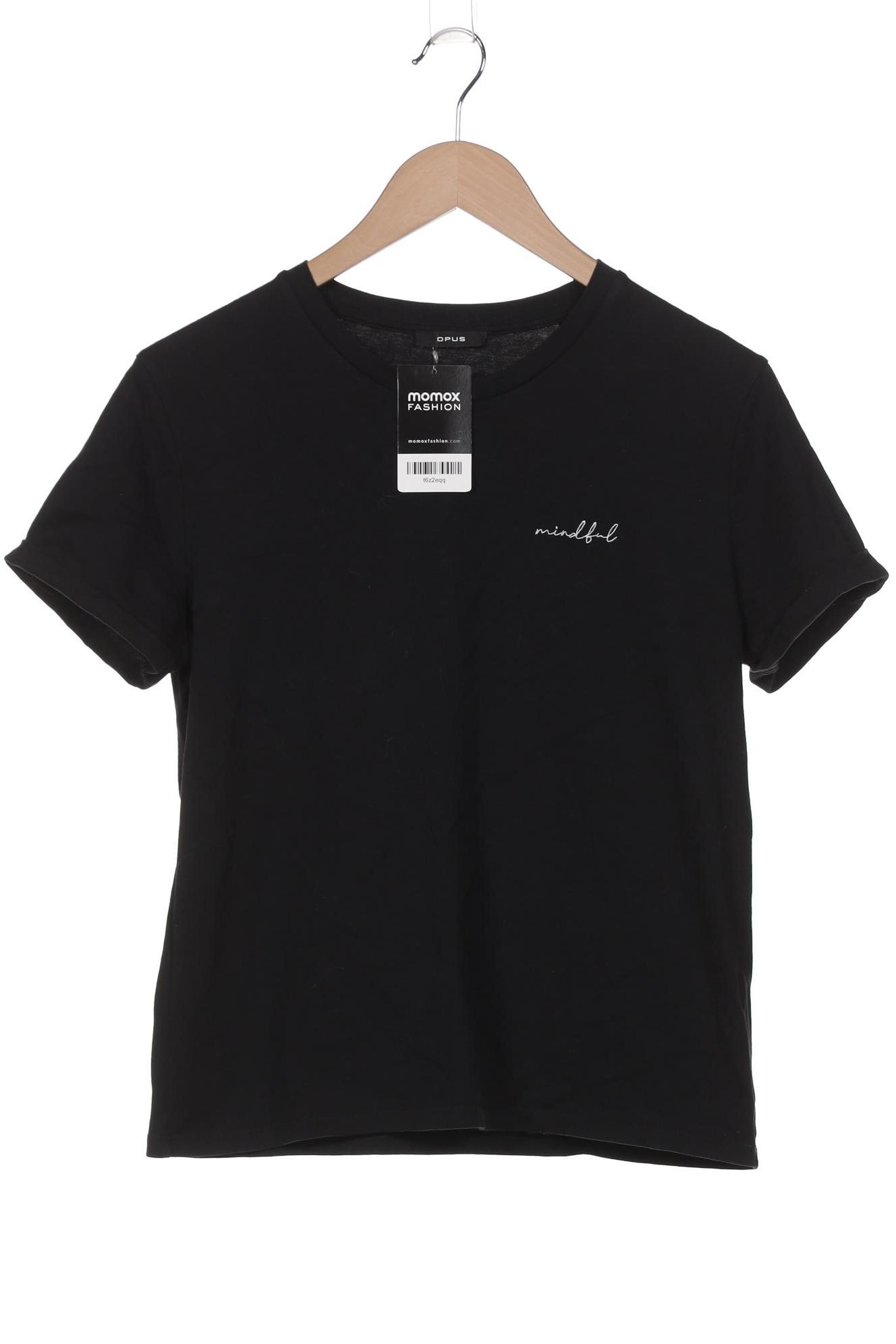 

Opus Damen T-Shirt, schwarz, Gr. 36