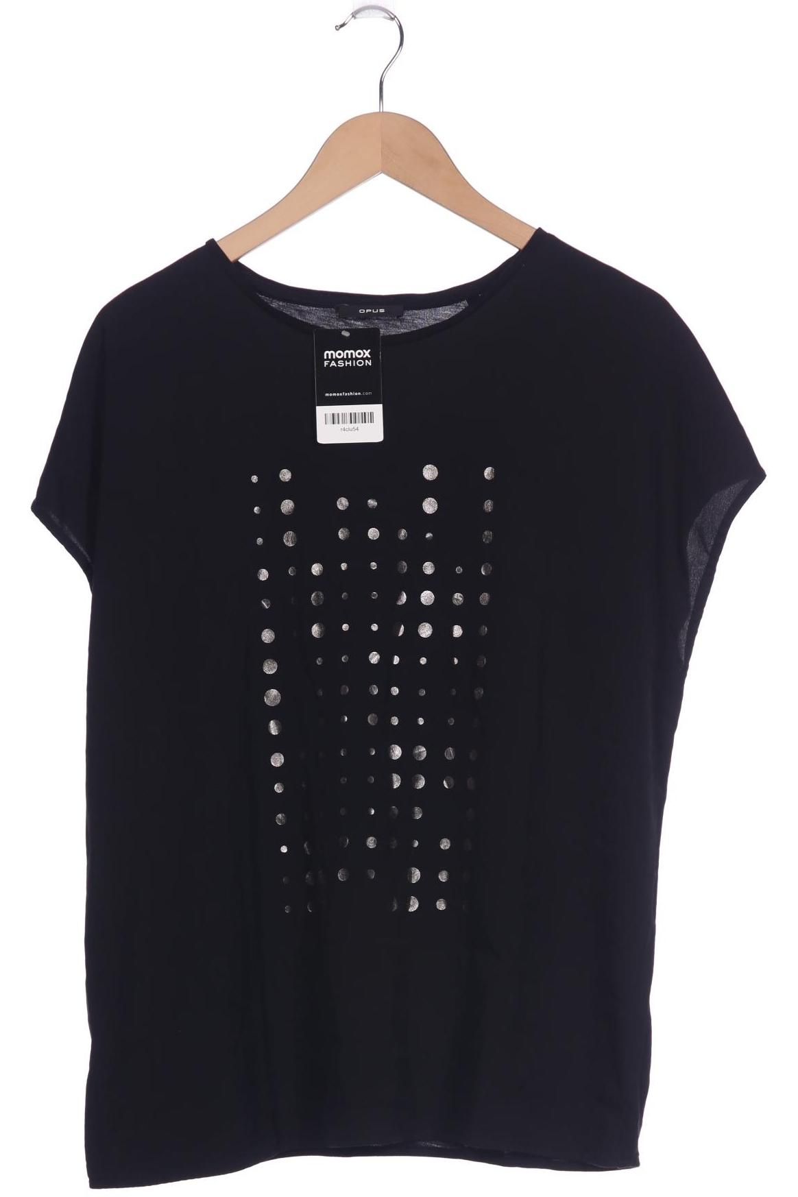 

Opus Damen T-Shirt, schwarz, Gr. 44