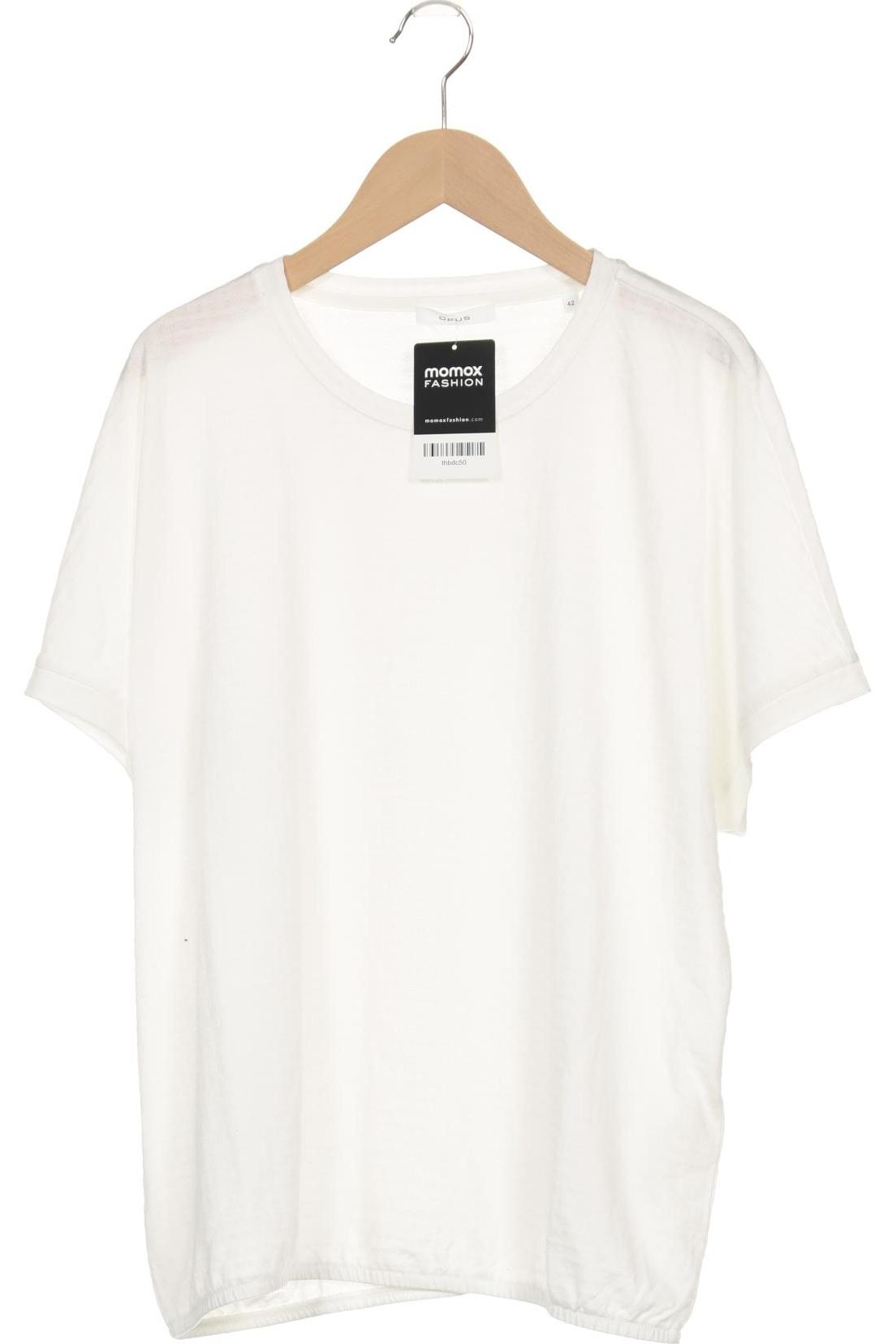 

Opus Damen T-Shirt, weiß, Gr. 42