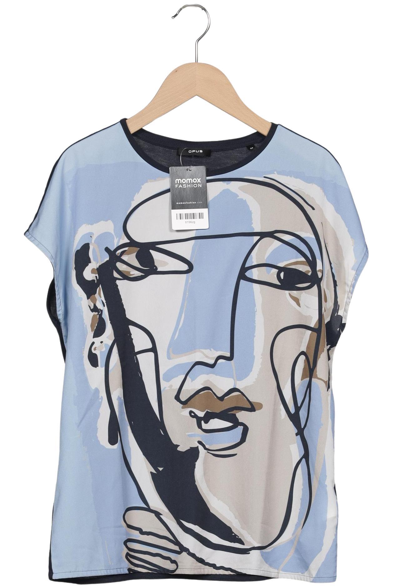 

Opus Damen T-Shirt, blau, Gr. 36