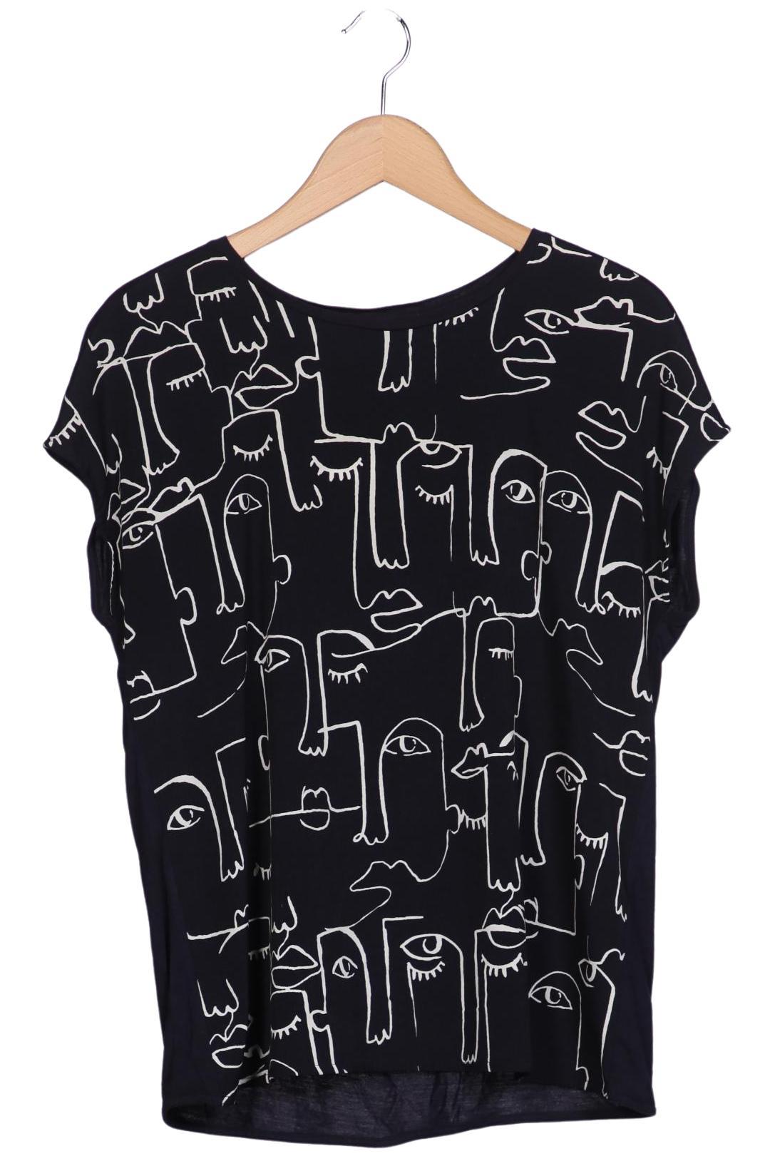 

Opus Damen T-Shirt, marineblau, Gr. 38