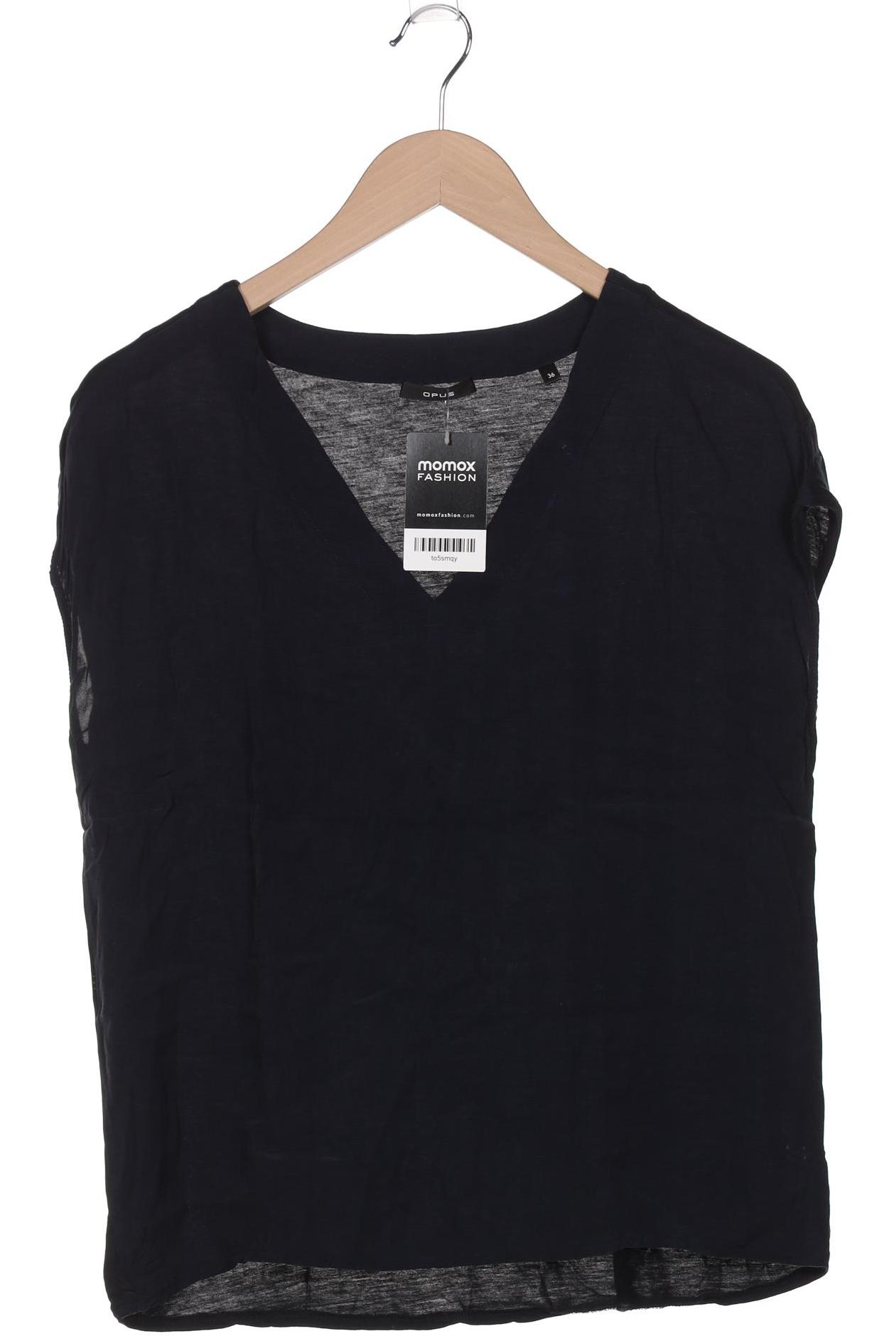 

Opus Damen T-Shirt, marineblau, Gr. 36