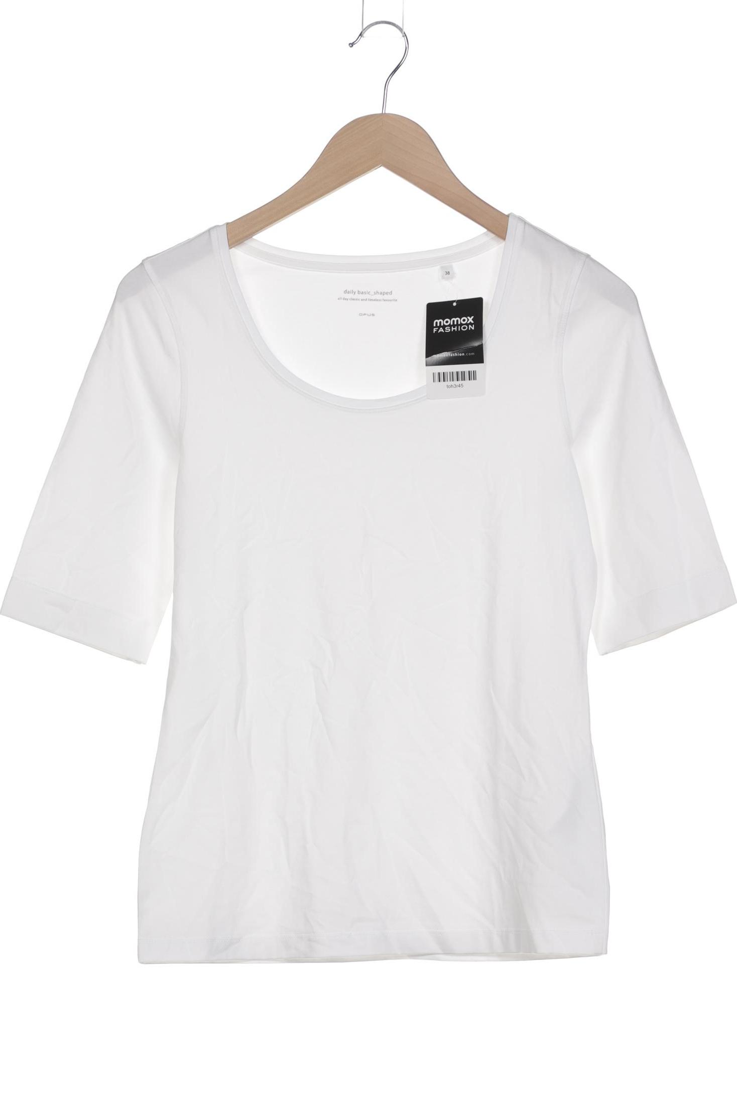 

Opus Damen T-Shirt, weiß, Gr. 38