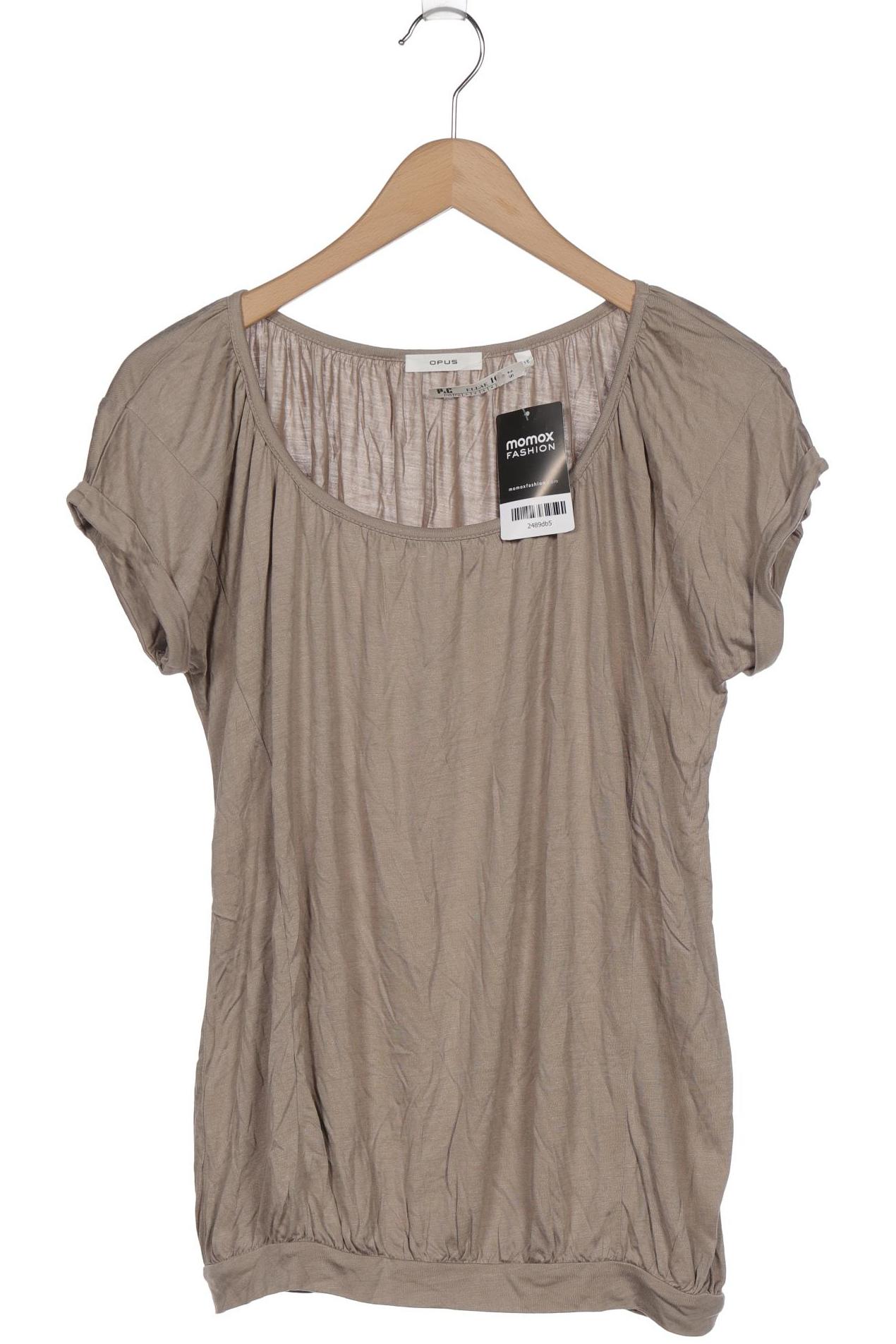 

Opus Damen T-Shirt, braun, Gr. 38