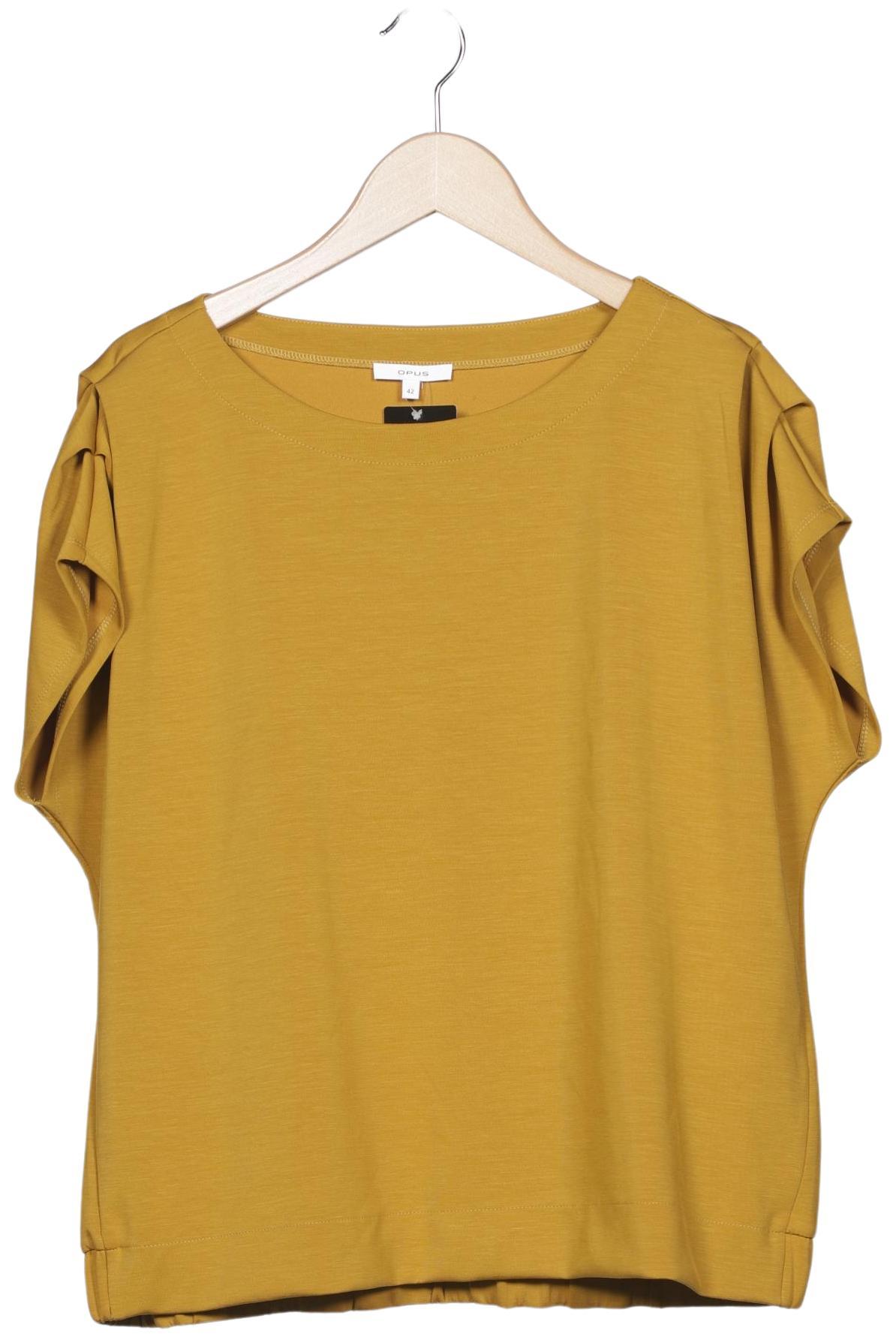 

Opus Damen T-Shirt, gelb, Gr. 42