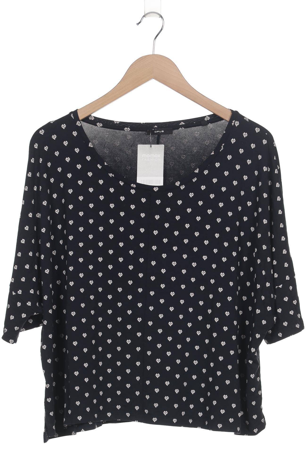 

Opus Damen T-Shirt, marineblau, Gr. 42