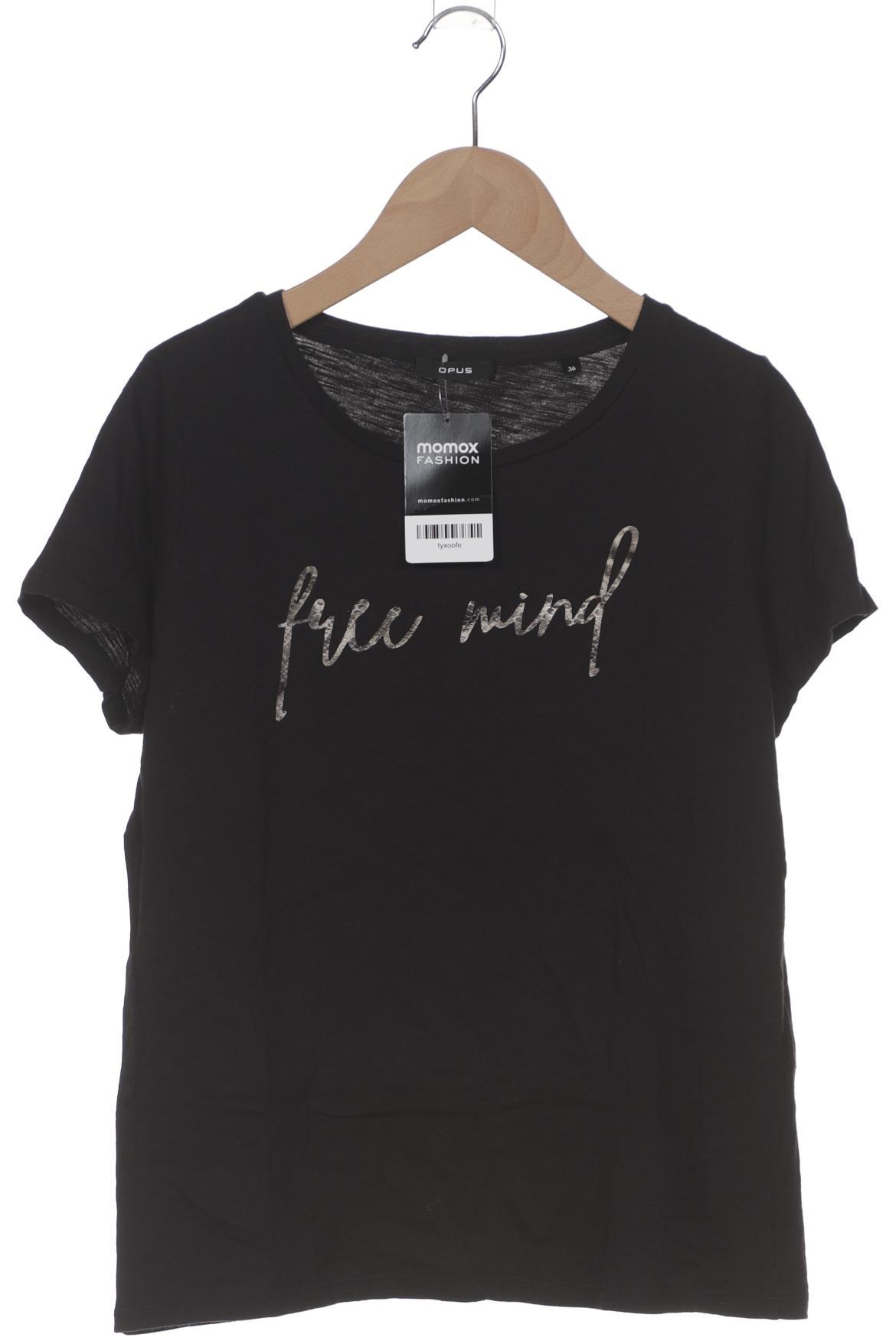 

Opus Damen T-Shirt, schwarz, Gr. 36