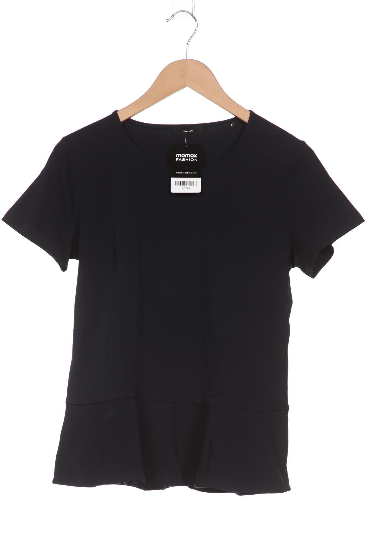 

Opus Damen T-Shirt, marineblau, Gr. 40