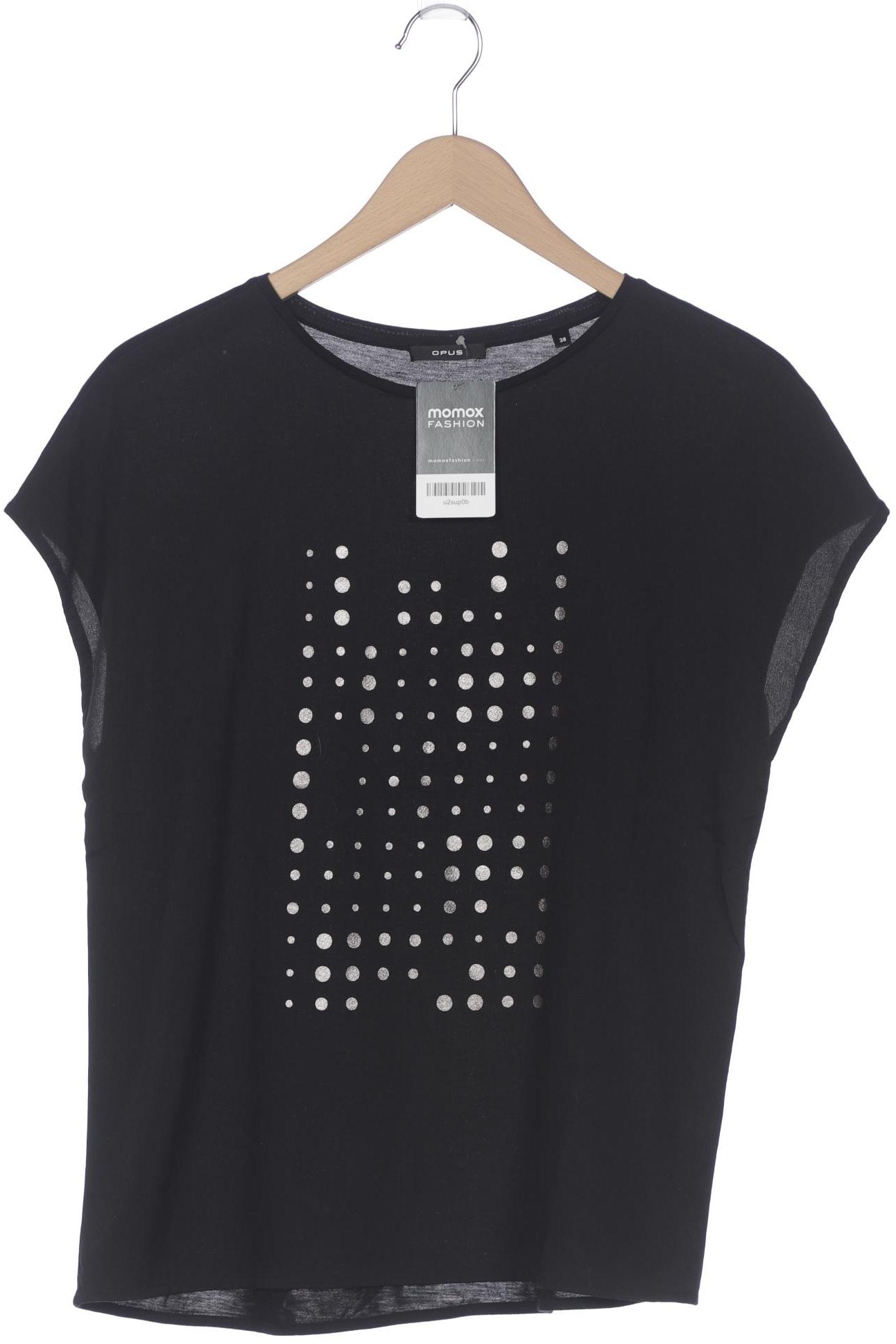 

Opus Damen T-Shirt, schwarz, Gr. 38