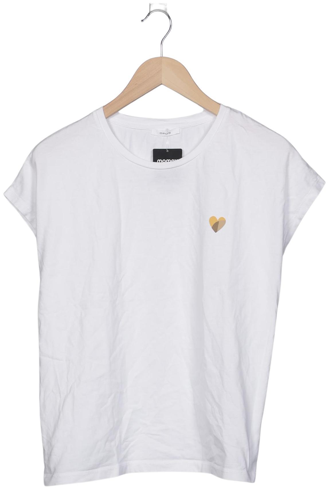 

Opus Damen T-Shirt, weiß, Gr. 42