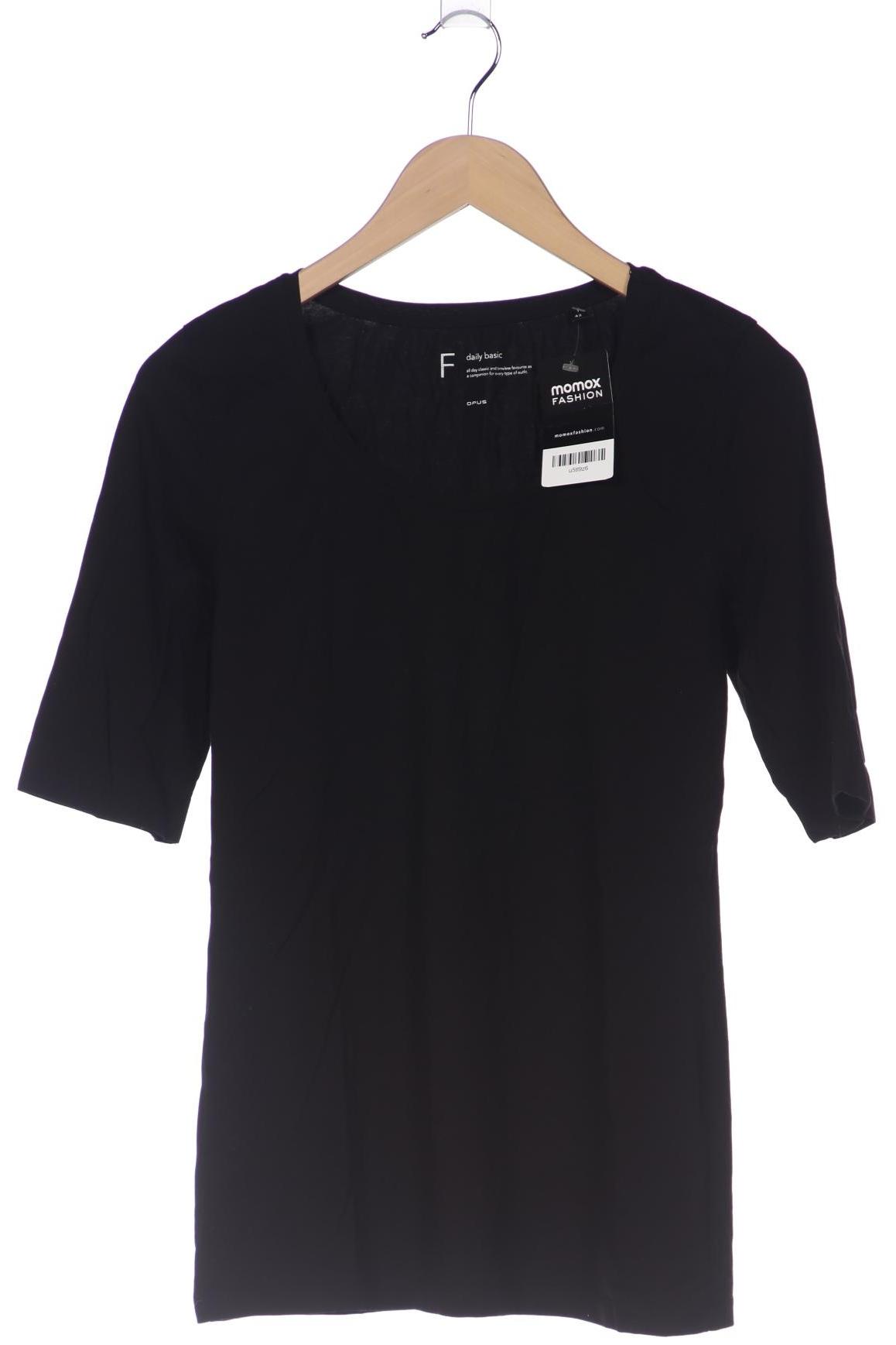 

Opus Damen T-Shirt, schwarz, Gr. 42
