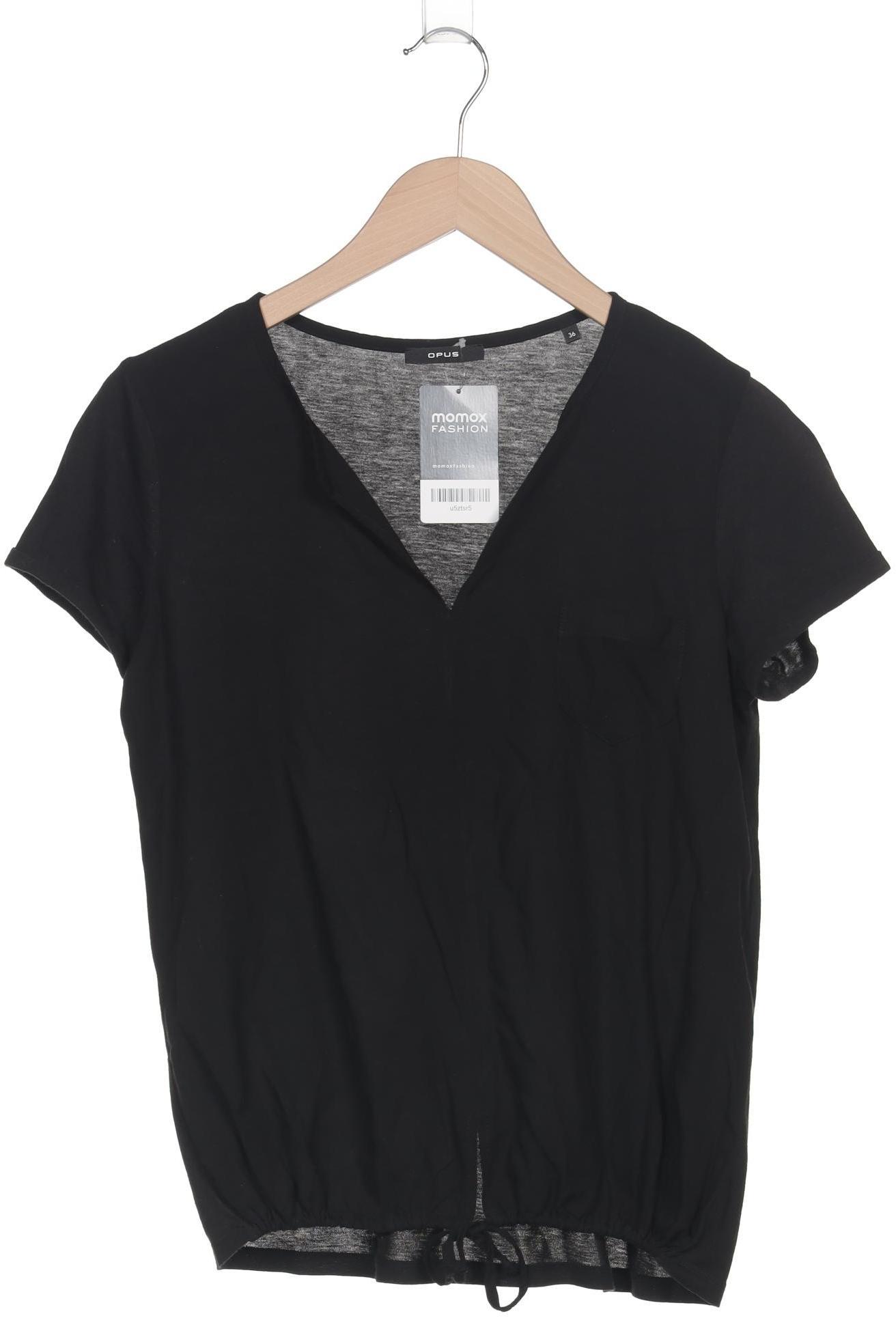 

Opus Damen T-Shirt, schwarz, Gr. 36