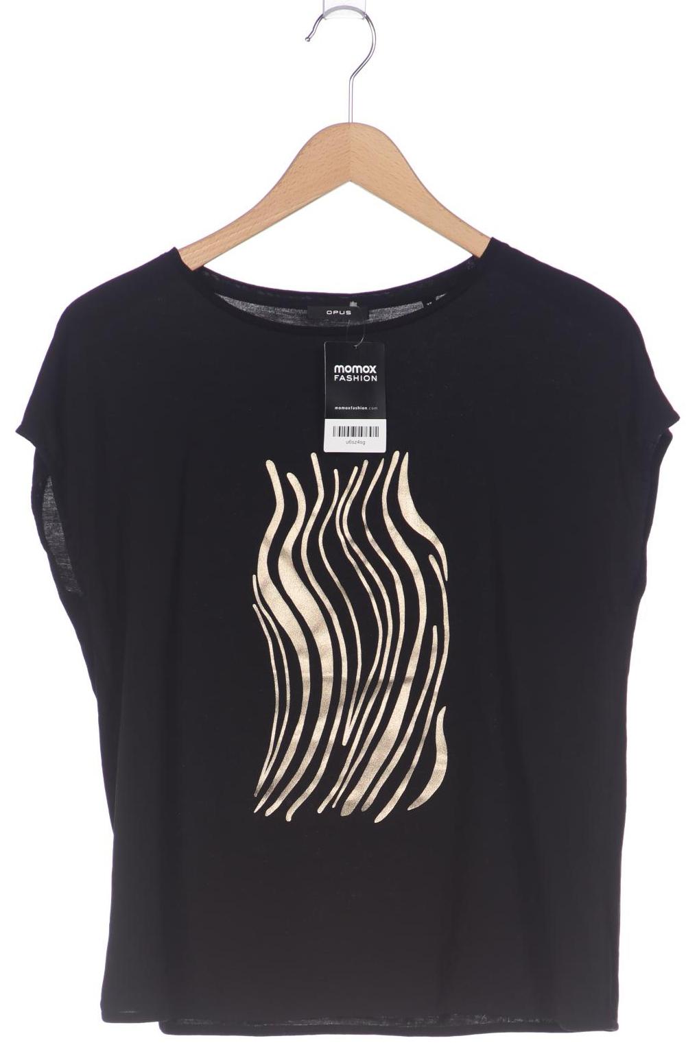 

Opus Damen T-Shirt, schwarz, Gr. 38