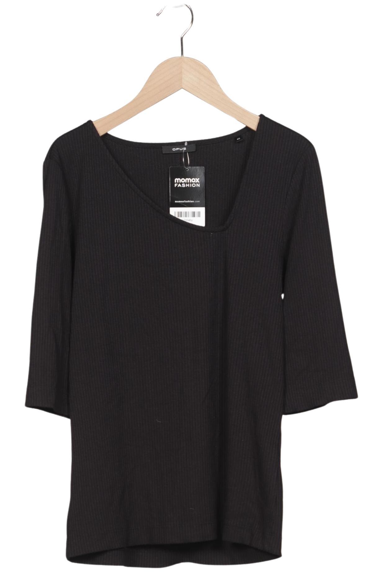 

Opus Damen T-Shirt, schwarz, Gr. 40