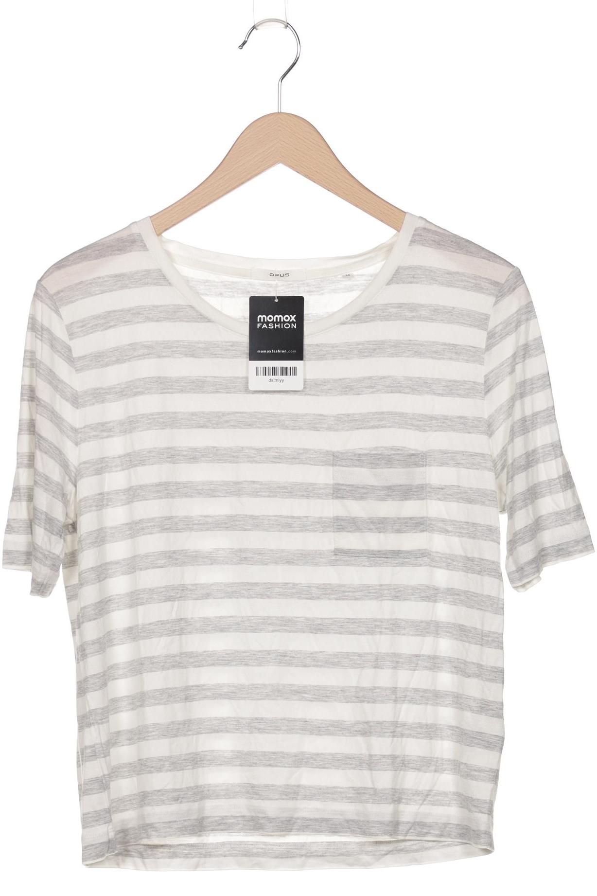 

Opus Damen T-Shirt, weiß, Gr. 36