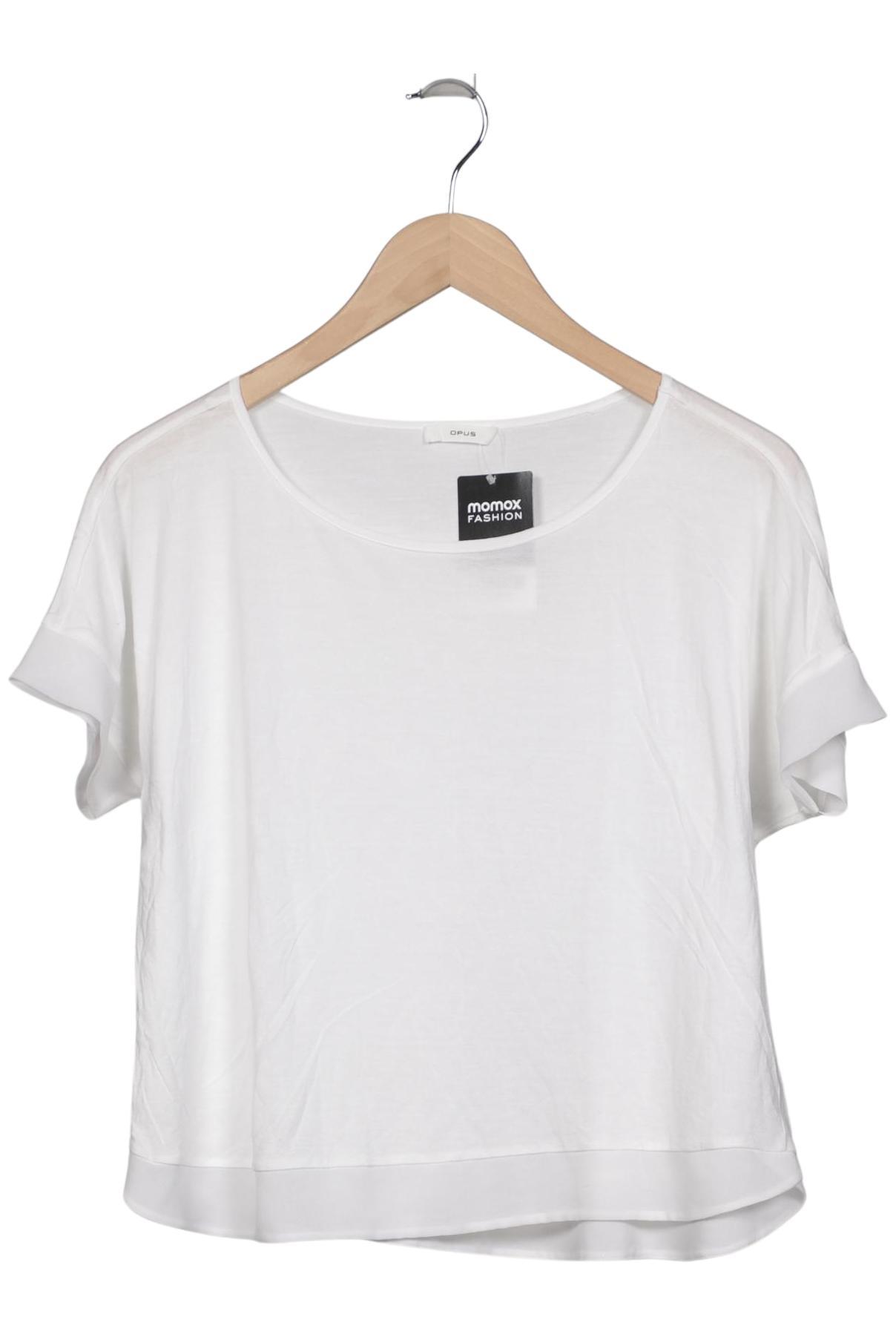 

Opus Damen T-Shirt, weiß, Gr. 42